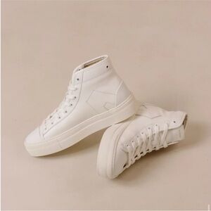 ALOHAS White High-Top Sneakers